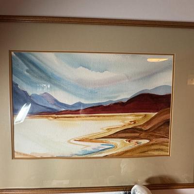 Dry lake bed