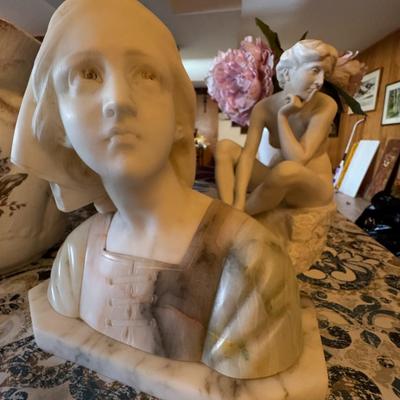 Marble bust of a Woman