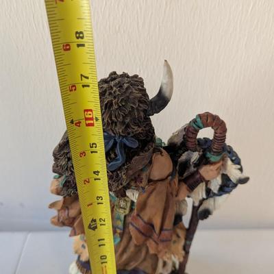 Native American Large Resin Figure