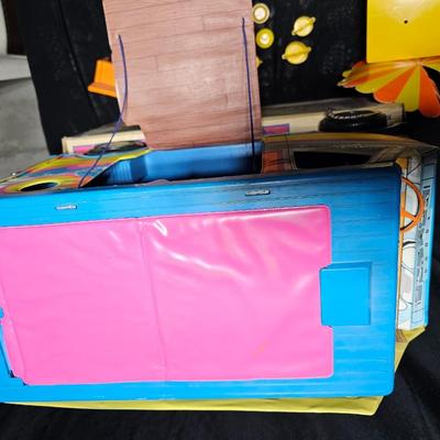 Barbie Beach Bus with some accessories - 1973 Mattel