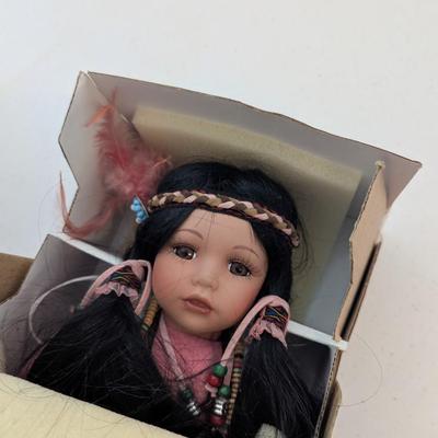Paradise Galleries Dreams & Treasures Rosy Dawn Native American Doll