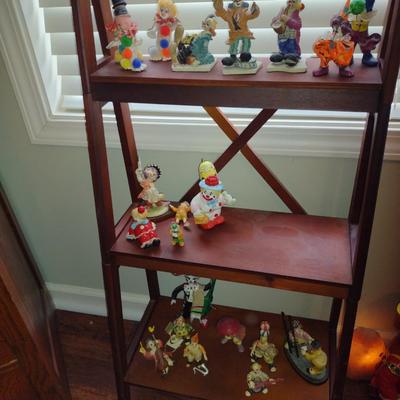 Collection of Clown Figurines