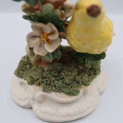 Yellow Canary Bird Made in Italy