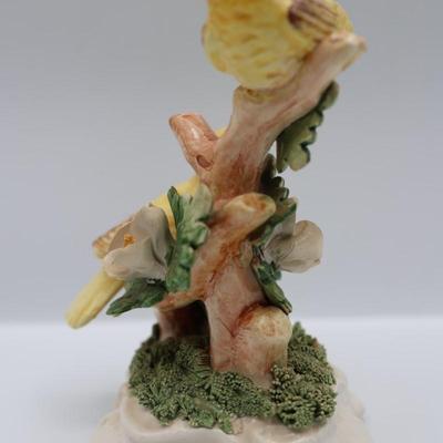 Yellow Canary Bird Made in Italy