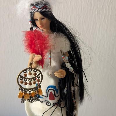 Native American Duck House Doll
