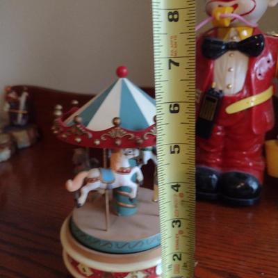 Assorted Collectibles- Clown and Carousel Designs