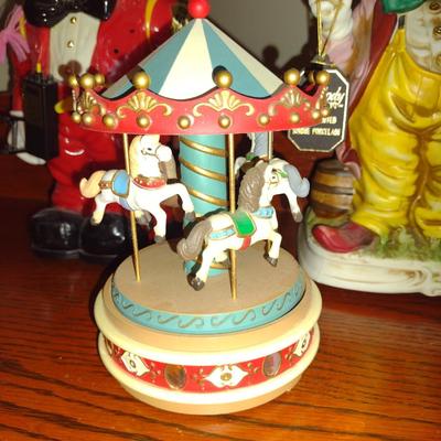 Assorted Collectibles- Clown and Carousel Designs
