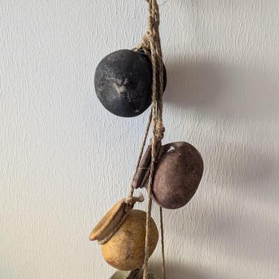 String Of Pots Art Piece