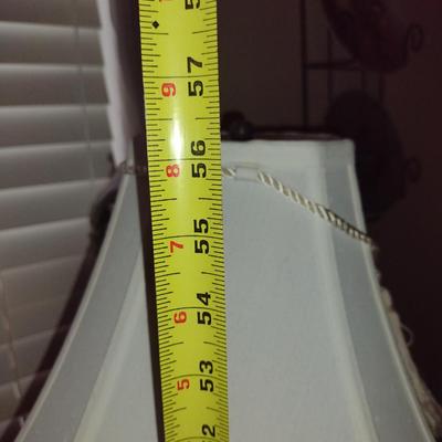Metal Post Floor Lamp- Approx 56" Tall