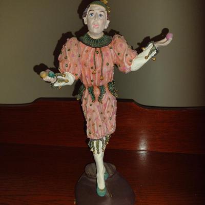 "French" History of Clown by Duncan Royale Vintage Figurine (1986)- Limited Edition and Numbered with Box