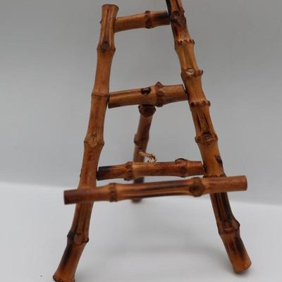 ISCO Hand Painted Porcelain Dish with Stand