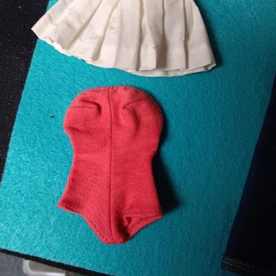 BARBIE DOLL CLOTHES INCLUDING A FLIGHT ATTENDANTS UNIFORM