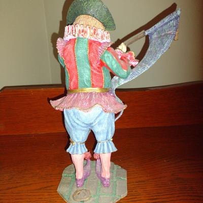 "Pulcinella" History of Clown by Duncan Royale Vintage Figurine (1986)- Limited Edition and Numbered with Box