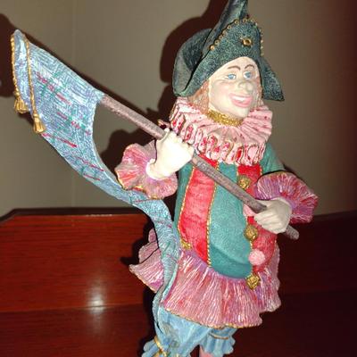 "Pulcinella" History of Clown by Duncan Royale Vintage Figurine (1986)- Limited Edition and Numbered with Box