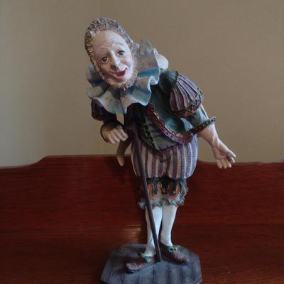"Pantalone" History of Clown by Duncan Royale Vintage Figurine (1986)- Limited Edition and Numbered with Box