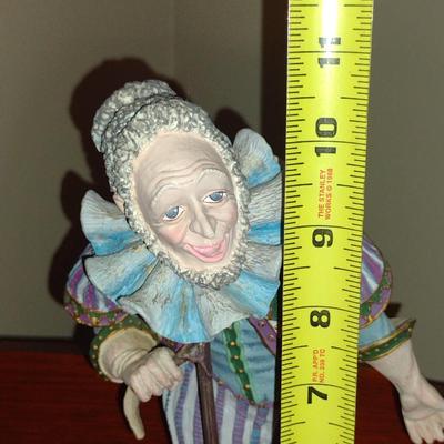 "Pantalone" History of Clown by Duncan Royale Vintage Figurine (1986)- Limited Edition and Numbered with Box