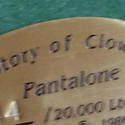 "Pantalone" History of Clown by Duncan Royale Vintage Figurine (1986)- Limited Edition and Numbered with Box