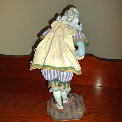 "Pantalone" History of Clown by Duncan Royale Vintage Figurine (1986)- Limited Edition and Numbered with Box