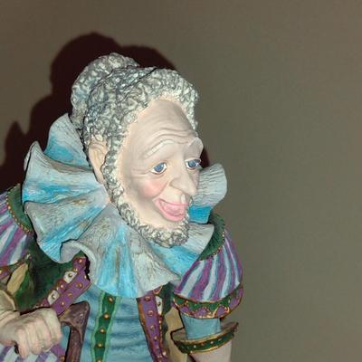 "Pantalone" History of Clown by Duncan Royale Vintage Figurine (1986)- Limited Edition and Numbered with Box