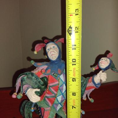 "Jester" History of Clown by Duncan Royale Vintage Figurine (1986)- Limited Edition and Numbered with Box