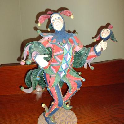 "Jester" History of Clown by Duncan Royale Vintage Figurine (1986)- Limited Edition and Numbered with Box