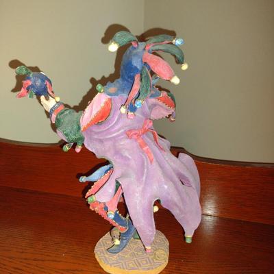 "Jester" History of Clown by Duncan Royale Vintage Figurine (1986)- Limited Edition and Numbered with Box