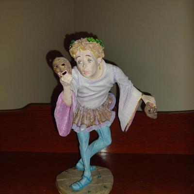 "Greco Roman" History of Clown by Duncan Royale Vintage Figurine (1986)- Limited Edition and Numbered with Box