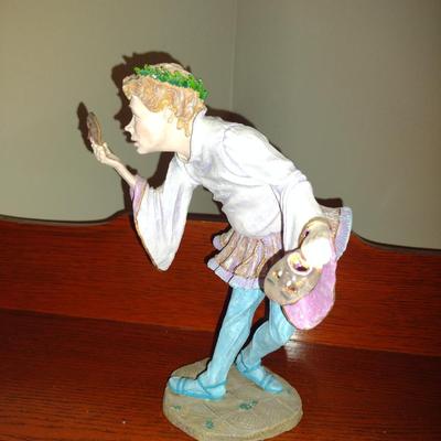 "Greco Roman" History of Clown by Duncan Royale Vintage Figurine (1986)- Limited Edition and Numbered with Box