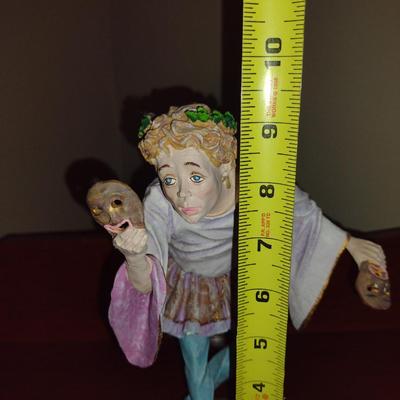 "Greco Roman" History of Clown by Duncan Royale Vintage Figurine (1986)- Limited Edition and Numbered with Box