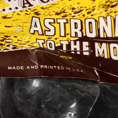 1 A OK ASTRONAUT TO THE MOON FIGURE IN PACKAGE AND 1 USED