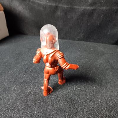 1 A OK ASTRONAUT TO THE MOON FIGURE IN PACKAGE AND 1 USED
