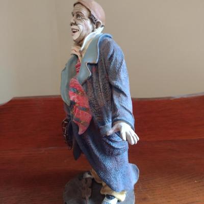 "Auguste" History of Clown by Duncan Royale Vintage Figurine (1986)- Limited Edition and Numbered with Box