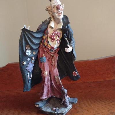 "American" History of Clown by Duncan Royale Vintage Figurine (1986)- Limited Edition and Numbered with Box