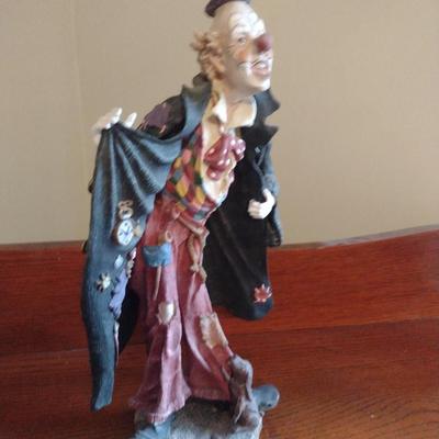 "American" History of Clown by Duncan Royale Vintage Figurine (1986)- Limited Edition and Numbered with Box