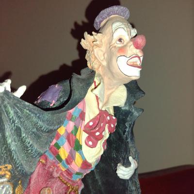"American" History of Clown by Duncan Royale Vintage Figurine (1986)- Limited Edition and Numbered with Box