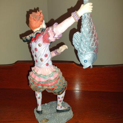 "Slapstick" History of Clown by Duncan Royale Vintage Figurine (1986)- Limited Edition and Numbered with Box