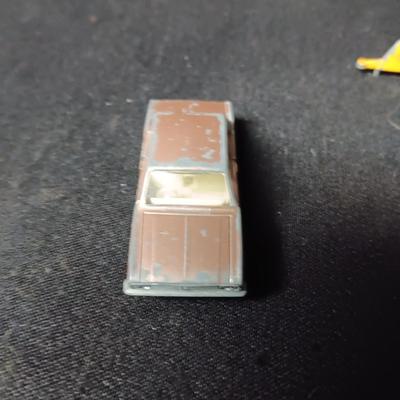 MATCHBOX SERIES NO 20 FORD CORTINA WITH METAL TRAILER AND PLASTIC BOAT