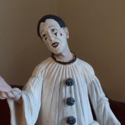 "Pierrot" History of Clown by Duncan Royale Vintage Figurine (1986)- Limited Edition and Numbered with Box