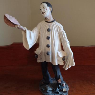 "Pierrot" History of Clown by Duncan Royale Vintage Figurine (1986)- Limited Edition and Numbered with Box