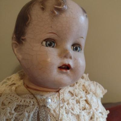 Vintage Doll with Closing Eyes- Approx 20" Tall