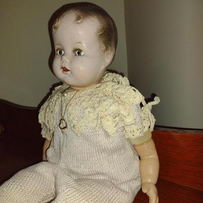 Vintage Doll with Closing Eyes- Approx 20" Tall