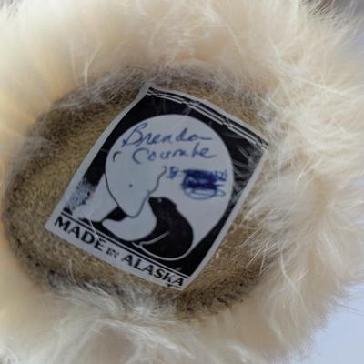 Hand Crafted Made In Alaska Handmade Native Nenana Alaska Seal Wolf Beaver Doll