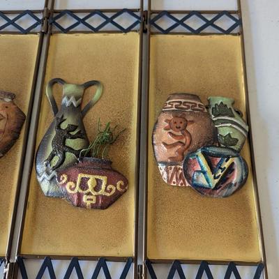 Southwestern Metal 3 Panel 17" x 13" Choice 1