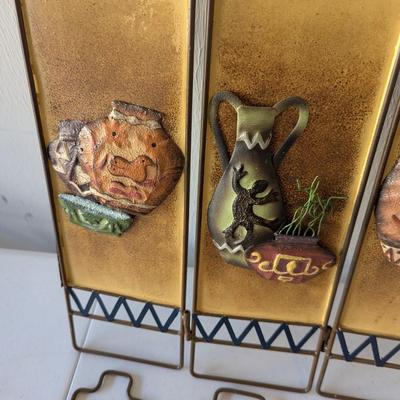 Southwestern Metal 3 Panel 17" x 13" Choice 1