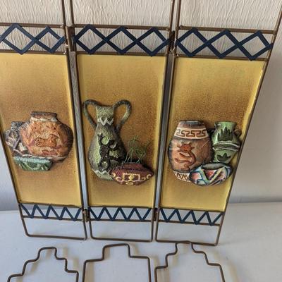 Southwestern Metal 3 Panel 17" x 13" Choice 2