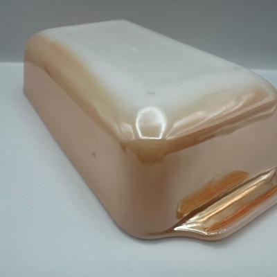Fire King Peach Lustre Ovenware