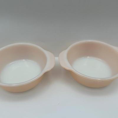 Fire King Peach Lustre Ovenware