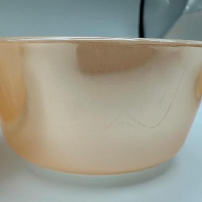 Fire King Peach Lustre Ovenware