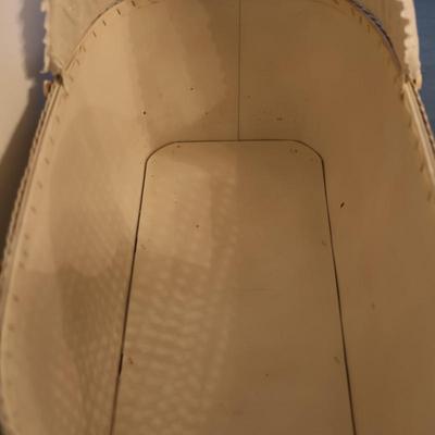 Vintage Wheeled Folding Baby Bassinet