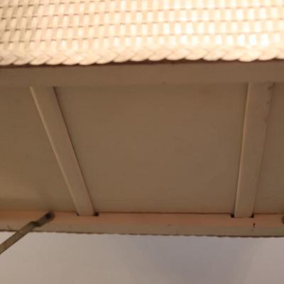 Vintage Wheeled Folding Baby Bassinet